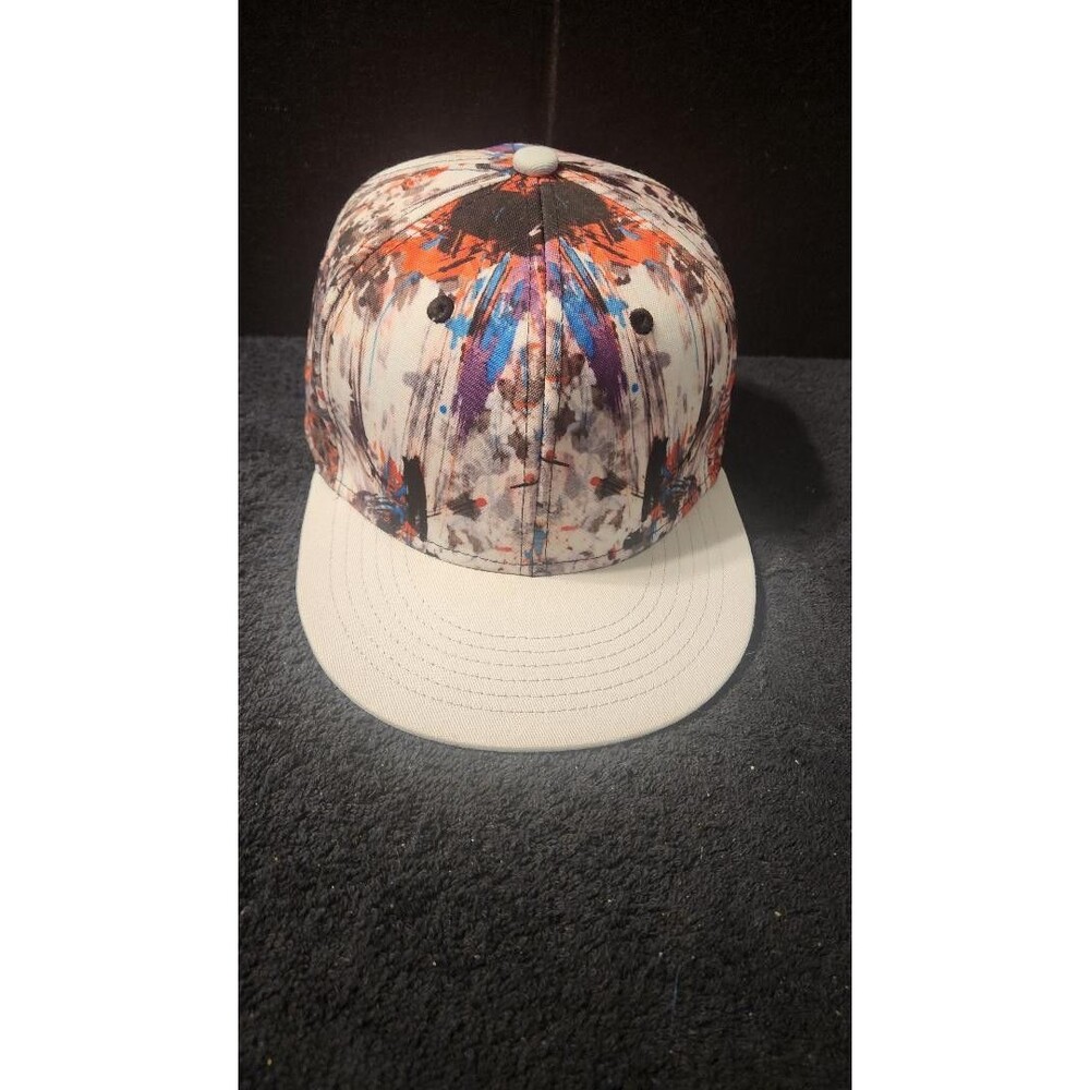 Quanhaigou Splatter Paint Hip Hop Unisex SnapBack Hat